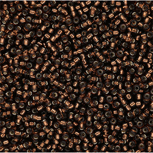 Rocalla Miyuki 15/0 Dk Topaz Silver Lined 15-0005