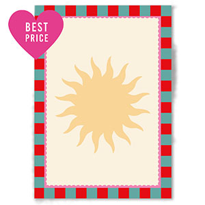 BY31&reg; Tarjetas para joyer&iacute;a sol Amarillo-verde-rojo-rosa