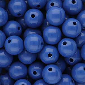 DQ Abalorios acr&iacute;licos 14 mm brillante Dazzling blue 18-3949 TCX