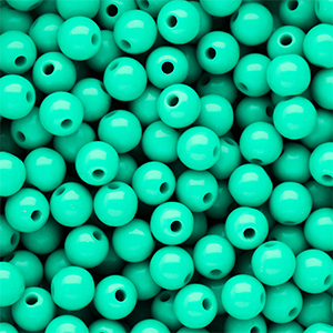 DQ Abalorios acr&iacute;licos 8 mm brillante Cabbage green 13-5714 TCX