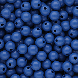 DQ Abalorios acr&iacute;licos 8 mm brillante Dazzling blue 18-3949 TCX