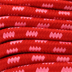Paracord trendy 8mm Rojo-rosado