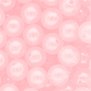 DQ&reg; Abalorios acr&iacute;licos 14 mm brillante Rosa claro