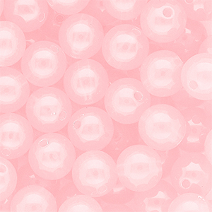 DQ&reg; Abalorios acr&iacute;licos 12 mm brillante Rosa claro