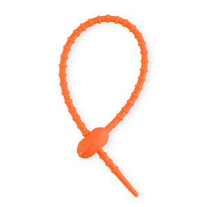 Fornituras coloridas brida de silicona Naranja