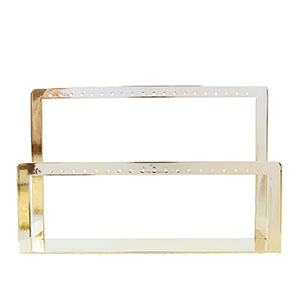 Expositor de joyer&iacute;a para pendientes Dorado