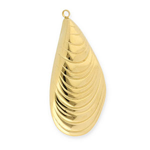 Colgantes Acero Inox mejill&oacute;n Dorado