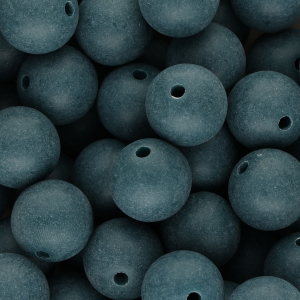 DQ Abalorios acr&iacute;licos 16 mm Azul petr&oacute;leo
