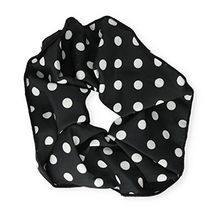Coleteros para pelo de lunares XL Negro-blanco