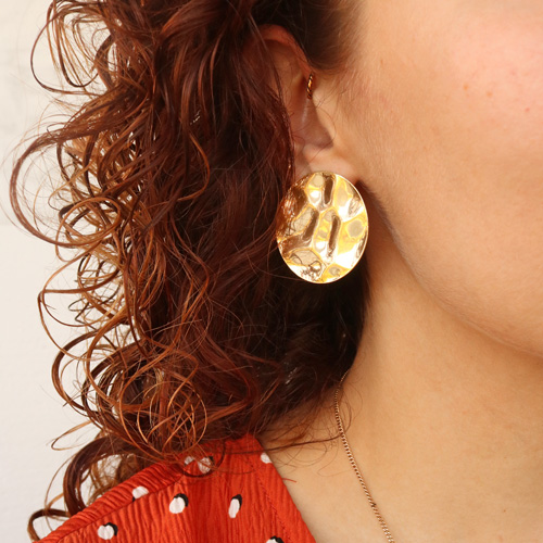 &iexcl;Pendientes terminados en acero inoxidable!