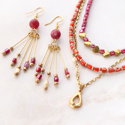 Mira qu&eacute; joyas y accesorios puedes crear con abalorios de concha: