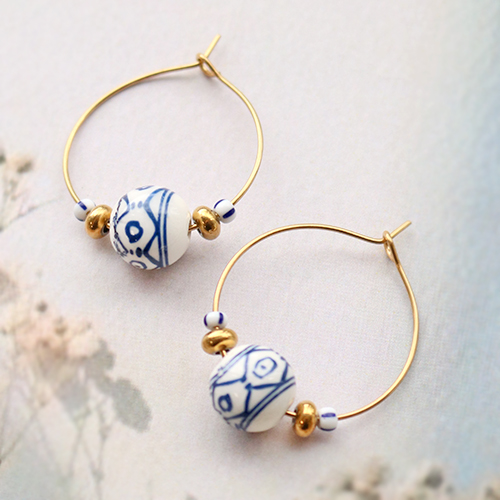 Inspiraci&oacute;n para crear joyas &uacute;nicas con abalorios de cer&aacute;mica pintados a mano