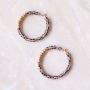Crear collares con cuentas de cristal rocalla y abalorios y colgantes de acero inoxidable: 