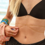 Con las body chains, cadenas para el abdomen y cadenas para el bikini