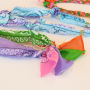 Crea coloridos collares y pulseras con bandanas