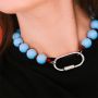 Crea joyas statement con cierres grandes y llamativos 