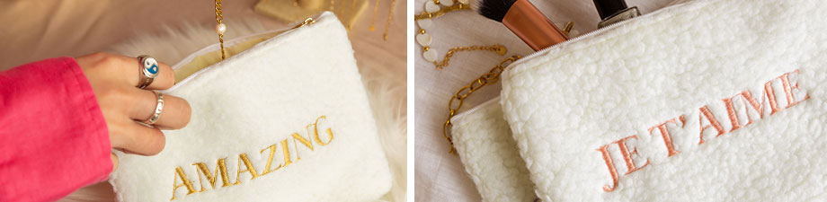 Guarda con estilo con nuestros modernos neceseres teddy