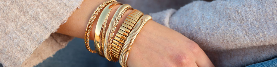 Nueva colecci&oacute;n de pulseras brazalete de acero inoxidable