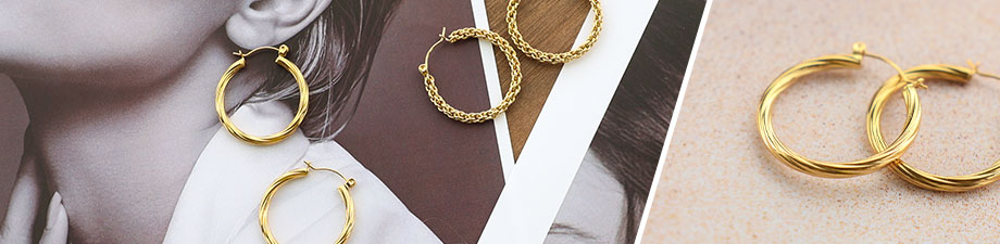 &iexcl;Ordena ya! los nuevos pendientes de acero inoxidable