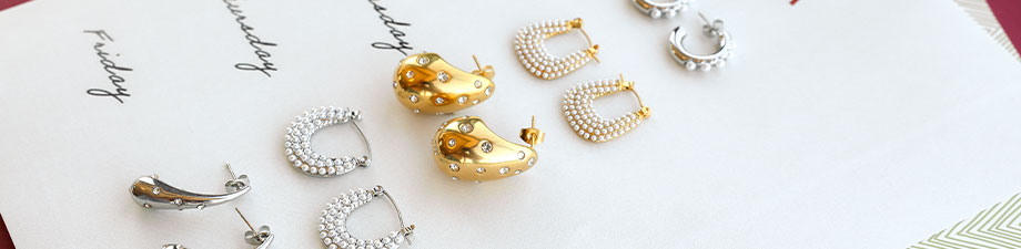 Nueva colecci&oacute;n de pendientes de acero inoxidable