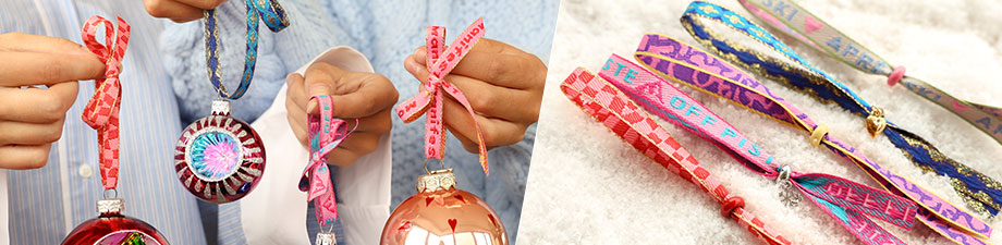 Novedad: &iexcl;cintas con textos de colores y motivos de moda!