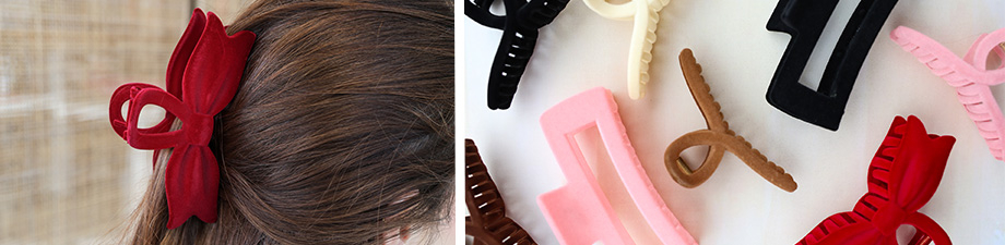 Nueva colecci&oacute;n de pinzas de terciopelo para pelo