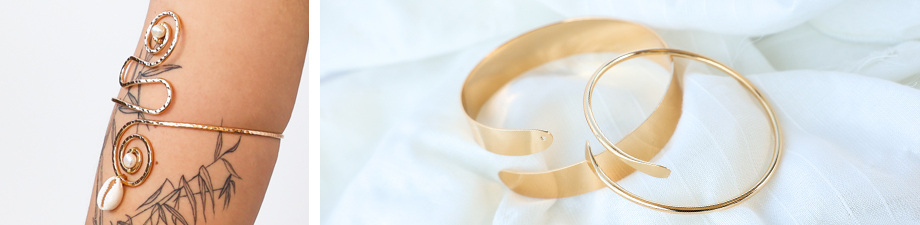 Recién llegados: brazaletes metálicos Recién llegados: brazaletes metálicos