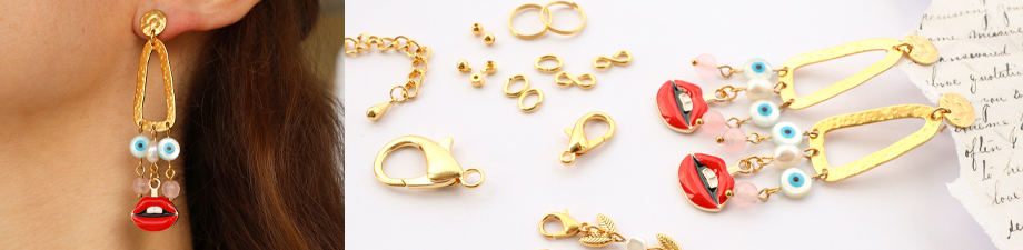 Nueva colecci&oacute;n de fornituras y colgantes de metal DQ