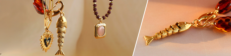 Nueva colecci&oacute;n de colgantes de acero inox