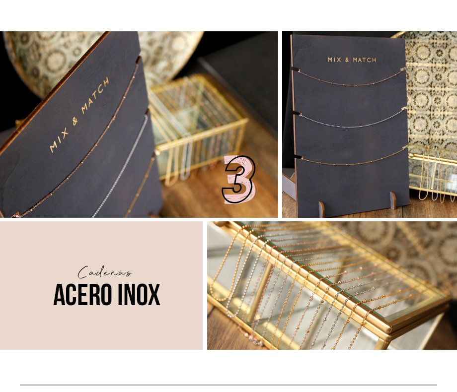 Roestvrij stalen (RVS) Stainless steel kettingen