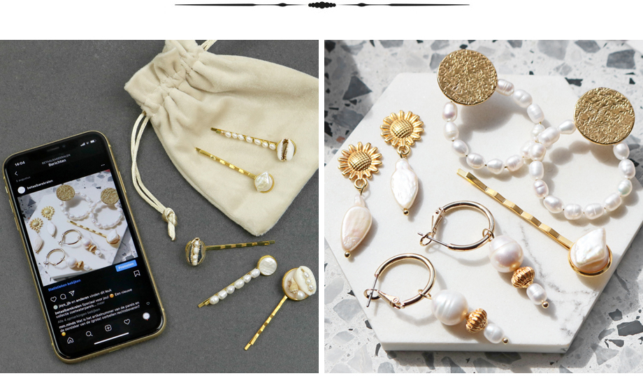 ¡Nueva línea de hermosas perlas de agua dulce!